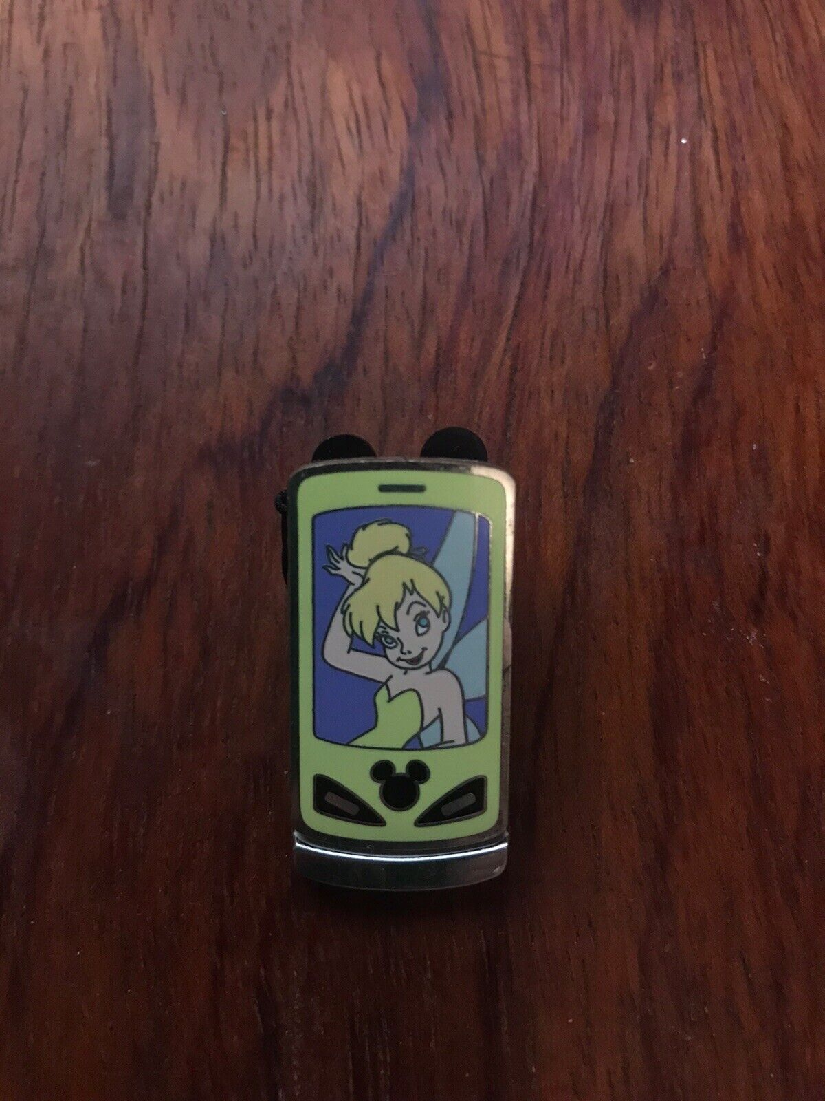 Cell Phone - Tinker Bell - Slider Disney Pin 61943