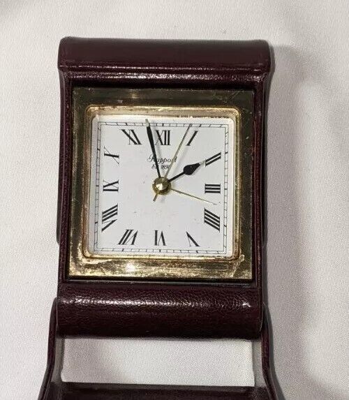 Vintage Rapport Quartz Travel Alarm Clock
