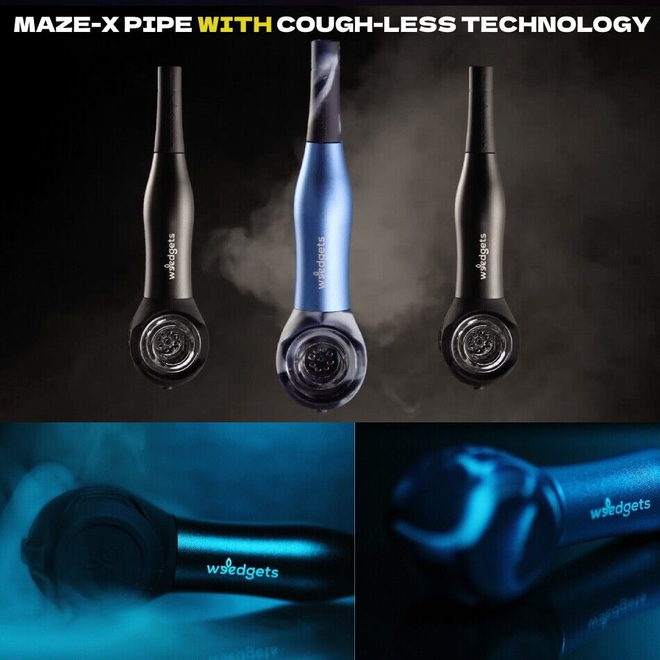 MAZE-X best glass bowl hand spoon pipe coughless filtration & cooling technology