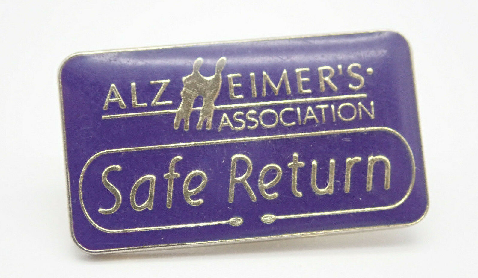 Alzheimer\'s Association Safe Return Vintage Lapel Pin