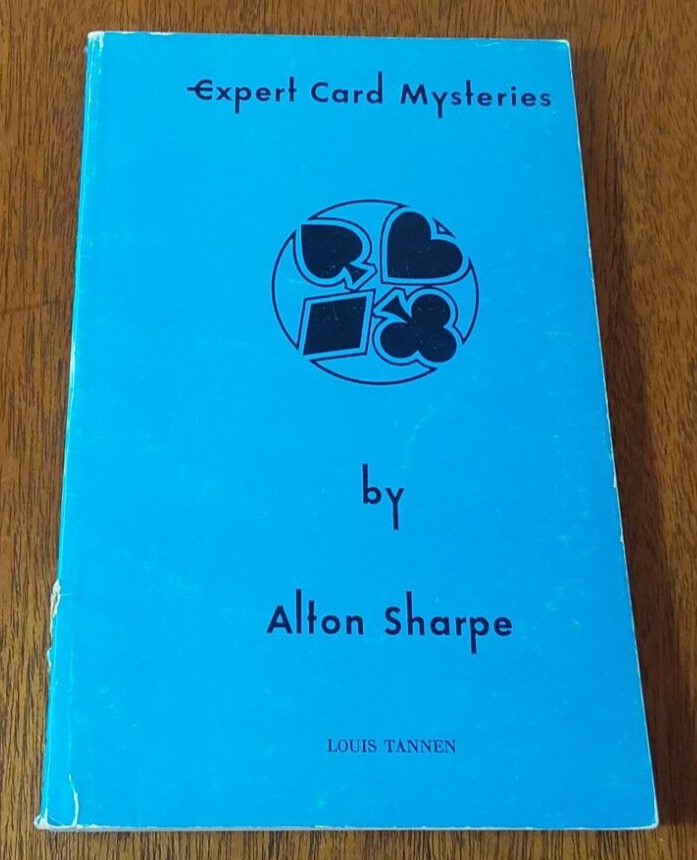 Expert Card Mysteries by Alton Sharpe, Sharpe; Alton, 1975 - VTG Magic Book