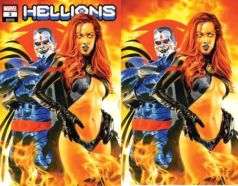 HELLIONS #3 Mike Mayhew Exclusive Variant Cover Set Marvel Comics October 2020
