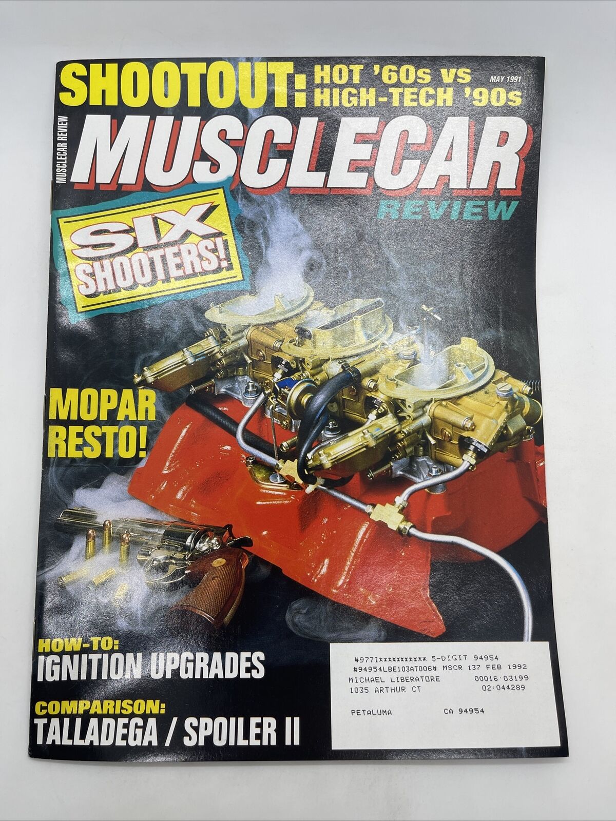 Muscle Car Review magazine May 1991 excellent condition Mopar Chevy Ford AMC