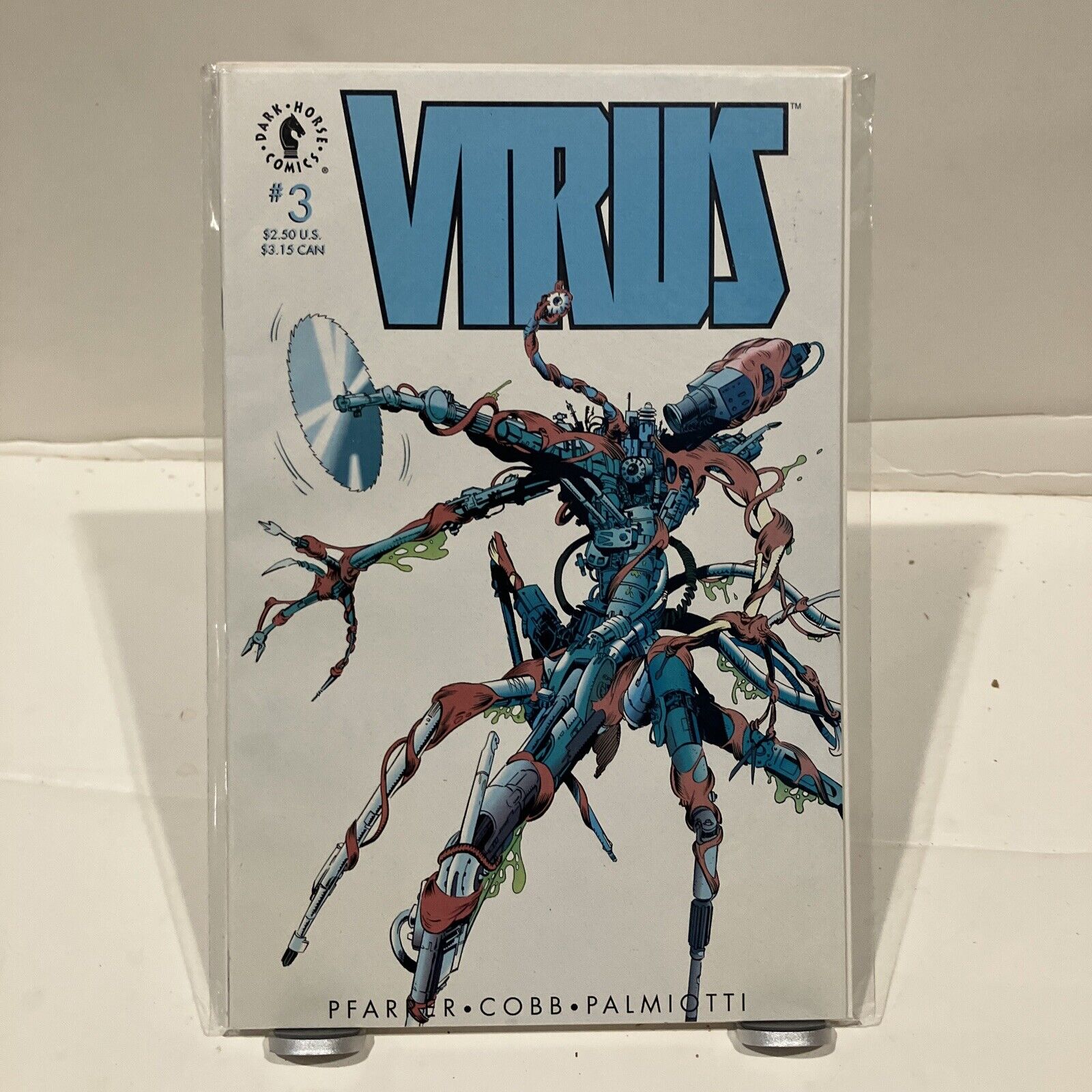 1993 VIRUS  #3  DARK HORSE COMICS VF-NM