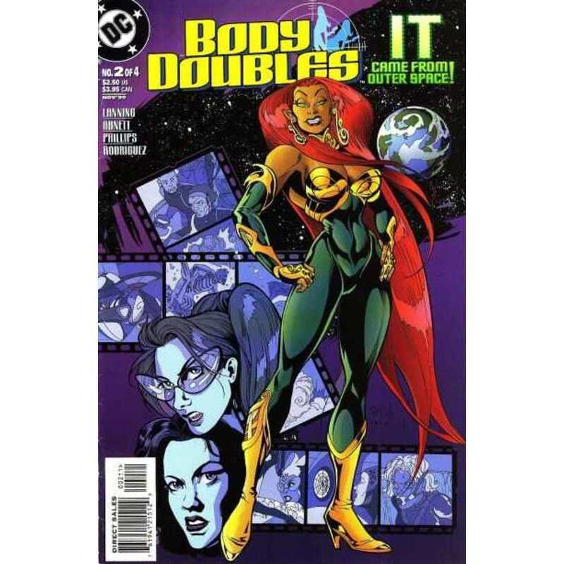 Body Doubles #2 in Near Mint minus condition. DC comics [n^