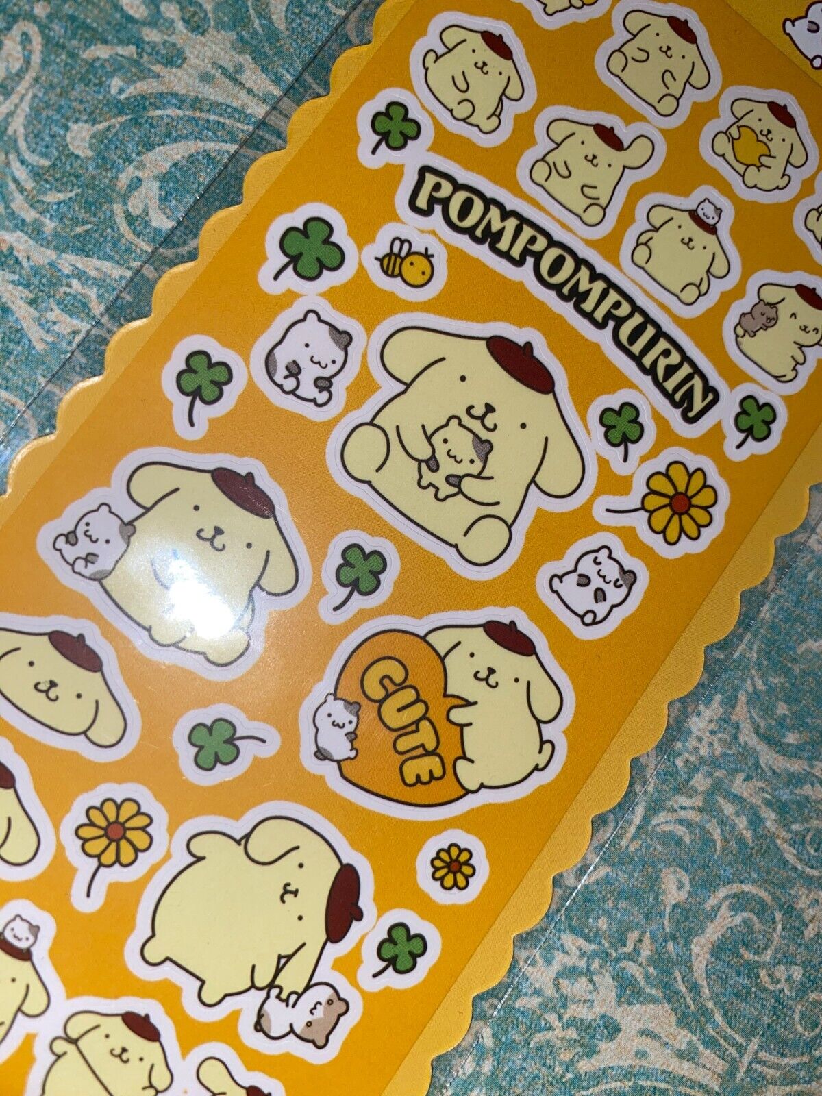 POMPOMPURIN Mini NEW Stickers Journal Crafts Collectible Sanrio