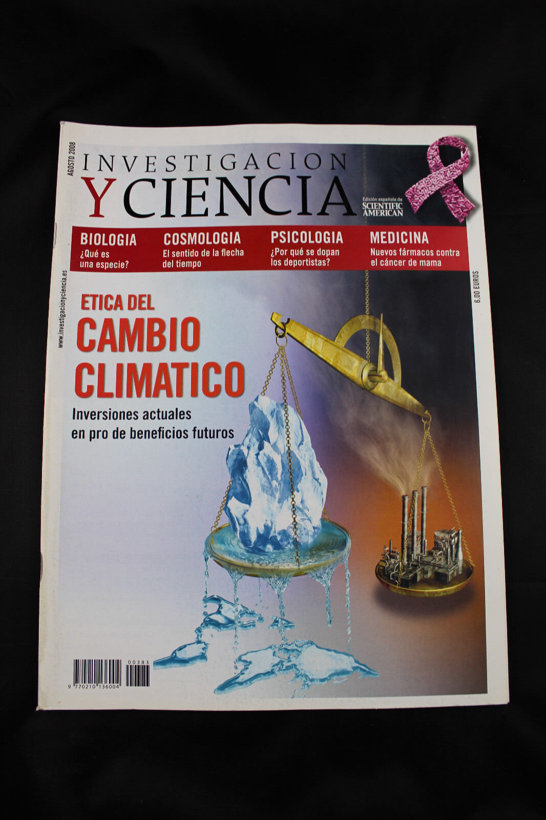 Magazine Research And Science/Ethics of The Changing Climate - August 2008