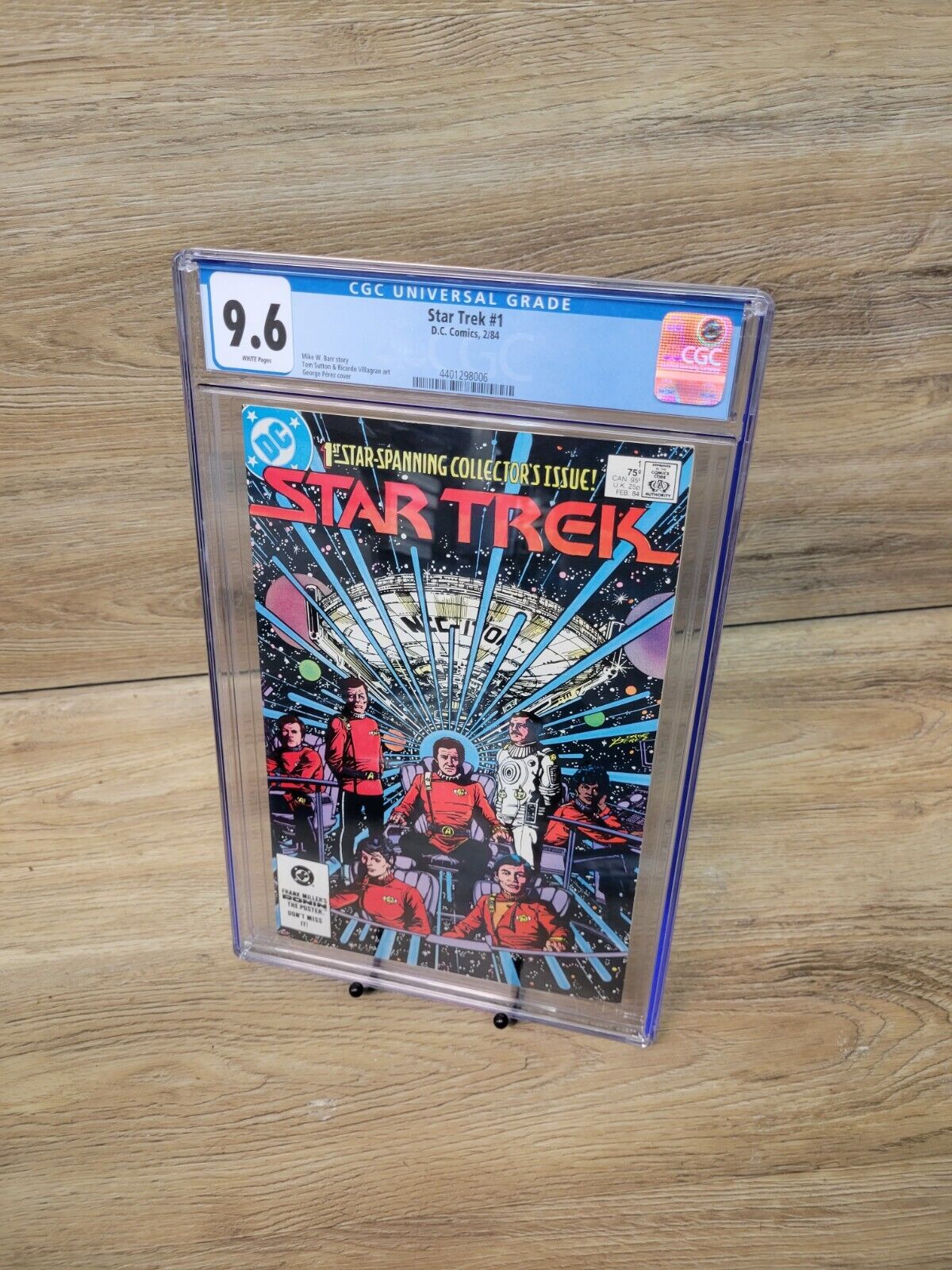 Star Trek #1 (1984) Key 1st Issue DC Comics George Perez CGC 9.6 RR504