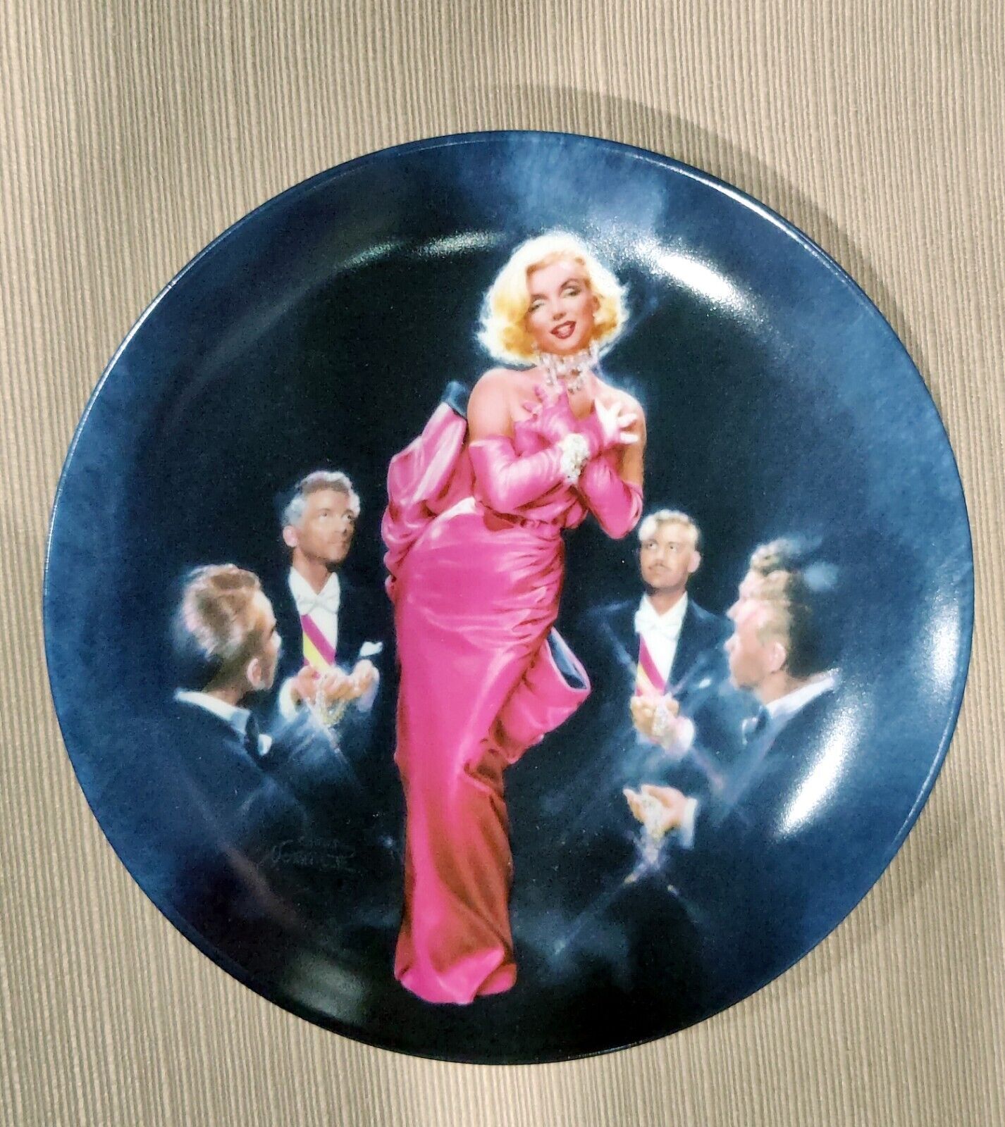 Delphi- Marilyn Monroe - Diamonds Are A Girl’s Best Friend Collector’s Plate