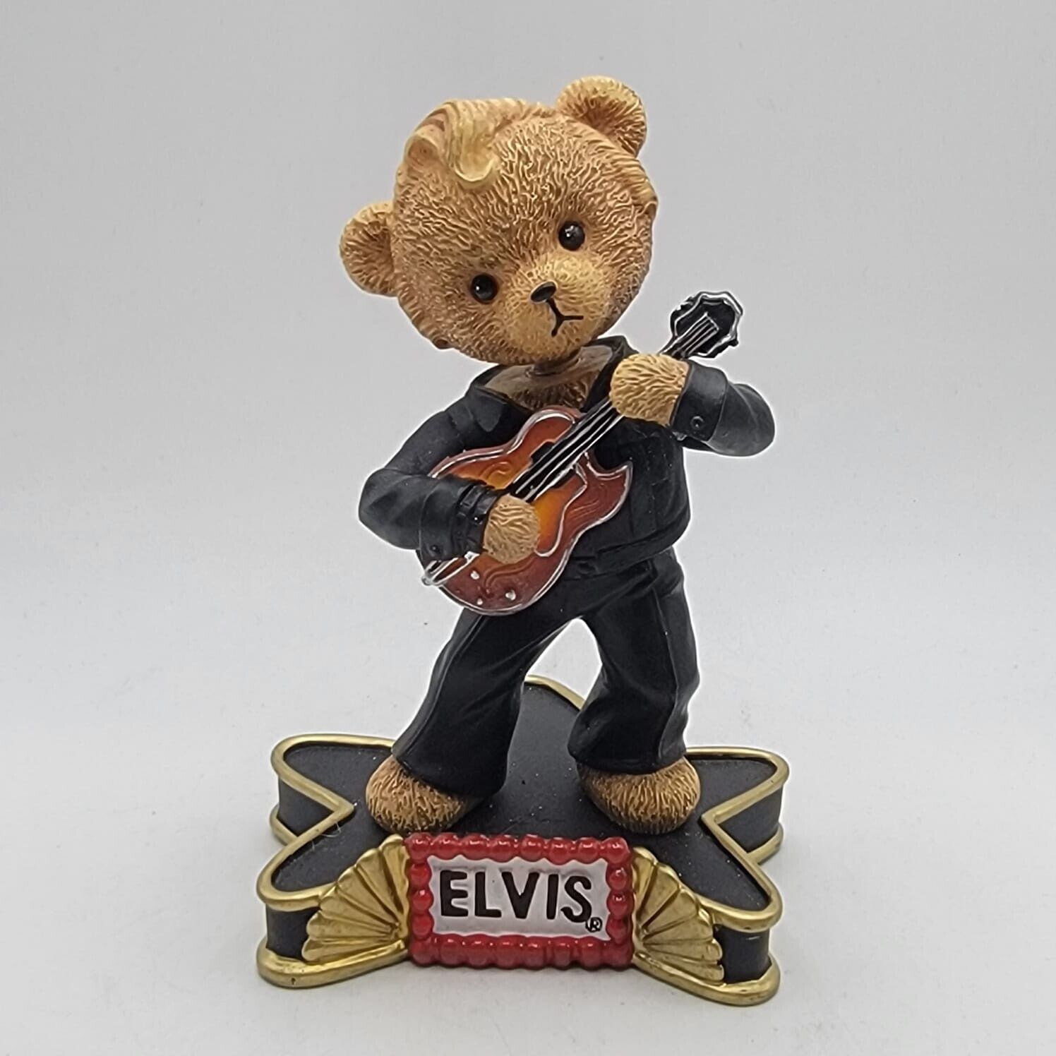 Elvis Bear Rockin’ And Bobbin’ with Elvis Collection Bobble 2004