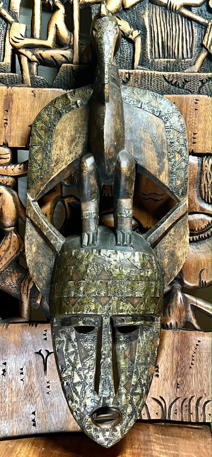 The Senufo Mask: West African (Senufo Country, Ivory Coast) Brass and Wood Art