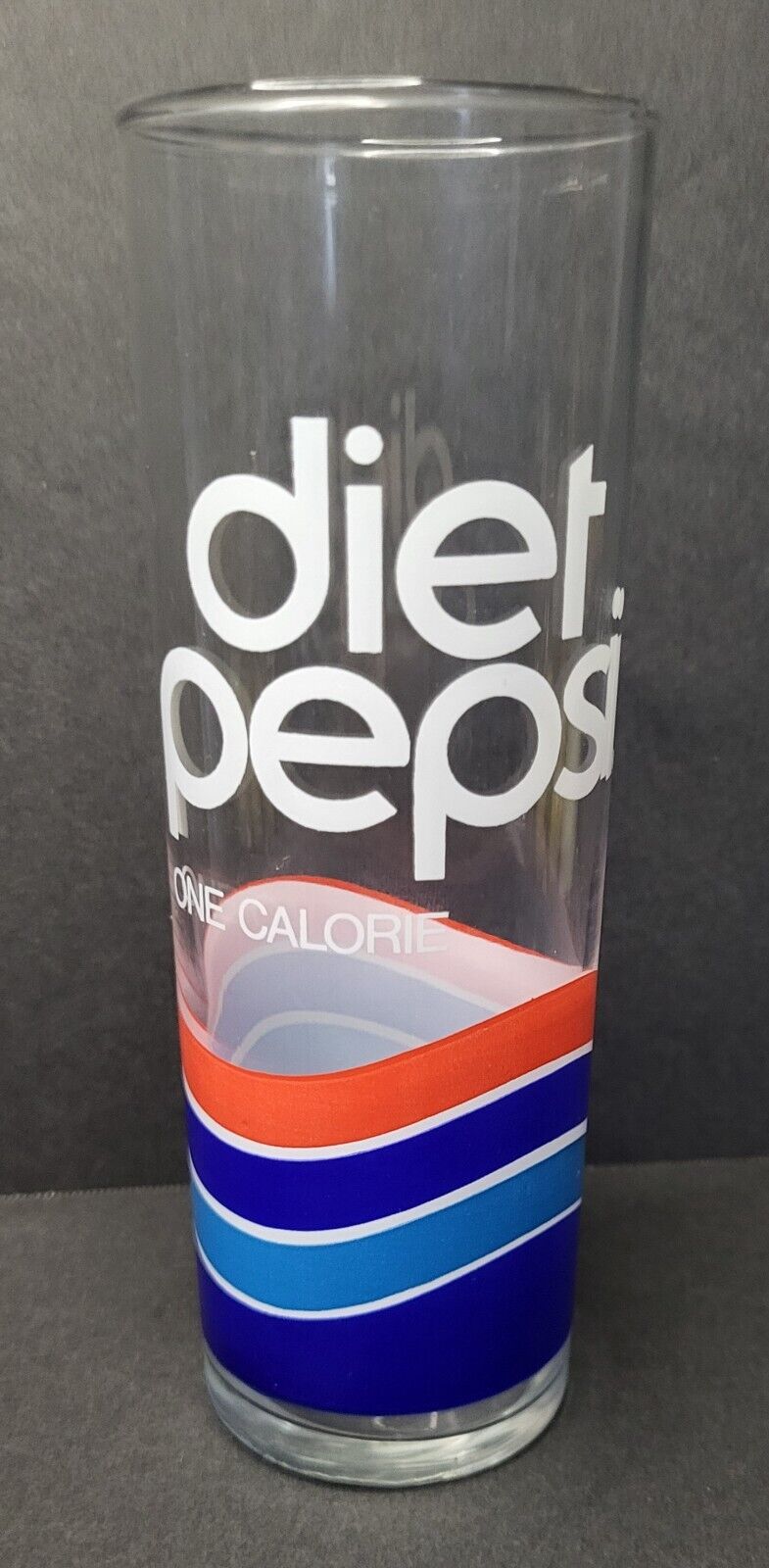 Vintage Diet Pepsi One Calorie Drinking Glass 7\