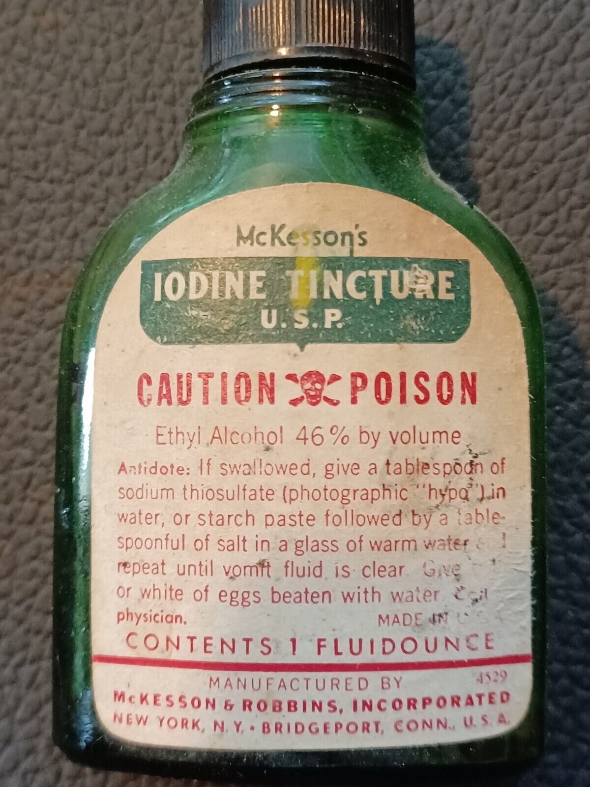 Vintage lot 8 Prescription bottle collection Iodine pill, soda pill, ear drops..