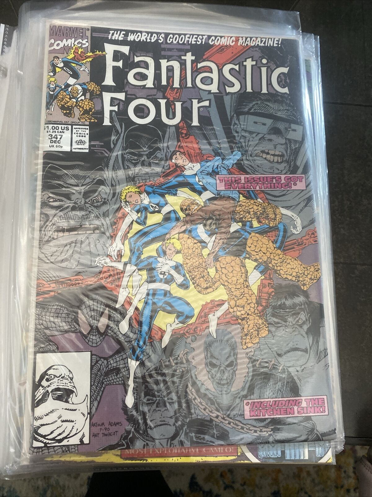 Fantastic Four #347 (Marvel, December 1990)