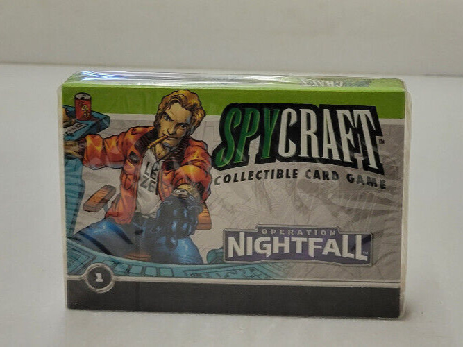 SPYCRAFT COLLECTIBLE CARD GAME: OPERATION NIGHTFALL **SEALED BOX**