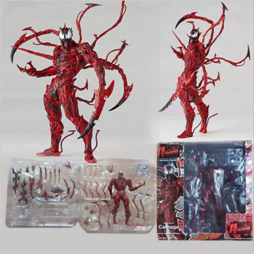 Red Venom Carnage Action Figure Spider Man Toys Xmas Gift Boxed 6 inch