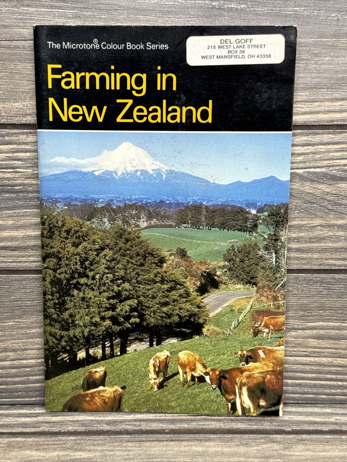 Vintage 1979 Farming in New Zealand, Agriculture Brochure Paperback Book
