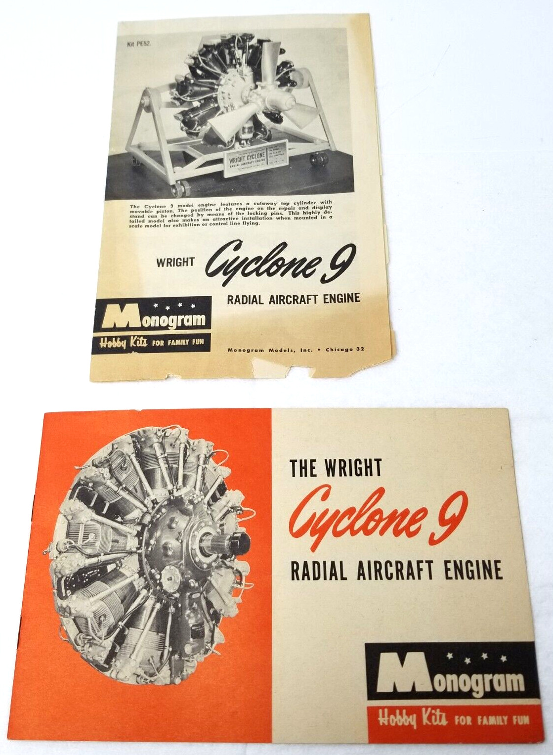The Wright Cyclone 9 Radial Aircraft Engine Manual Sales Brochure 1959