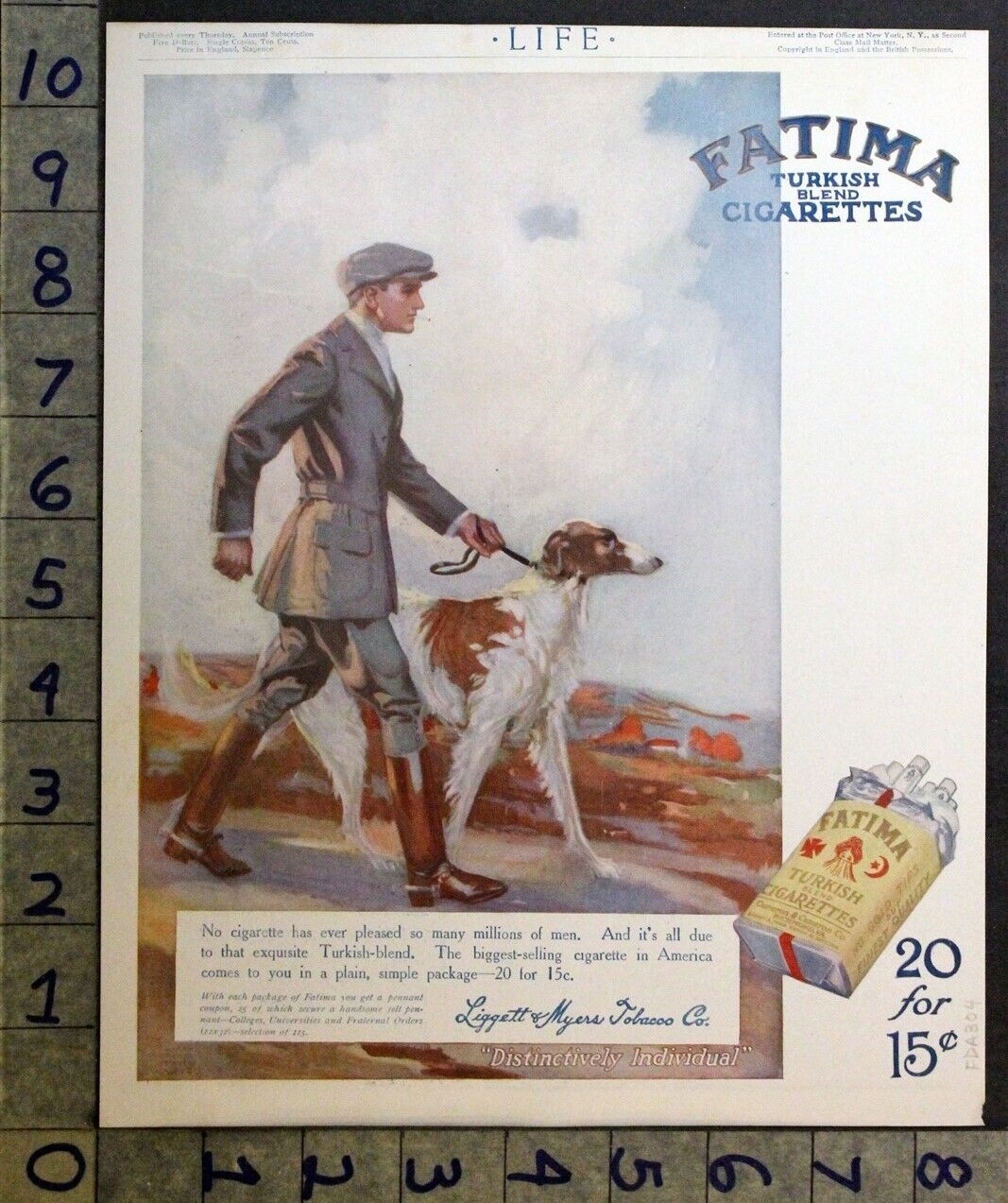 1912 ORSON LOWELL NURSE MEDICAL CHESS GAME FATIMA TOBACCO DOCTOR COVER AD FDA304