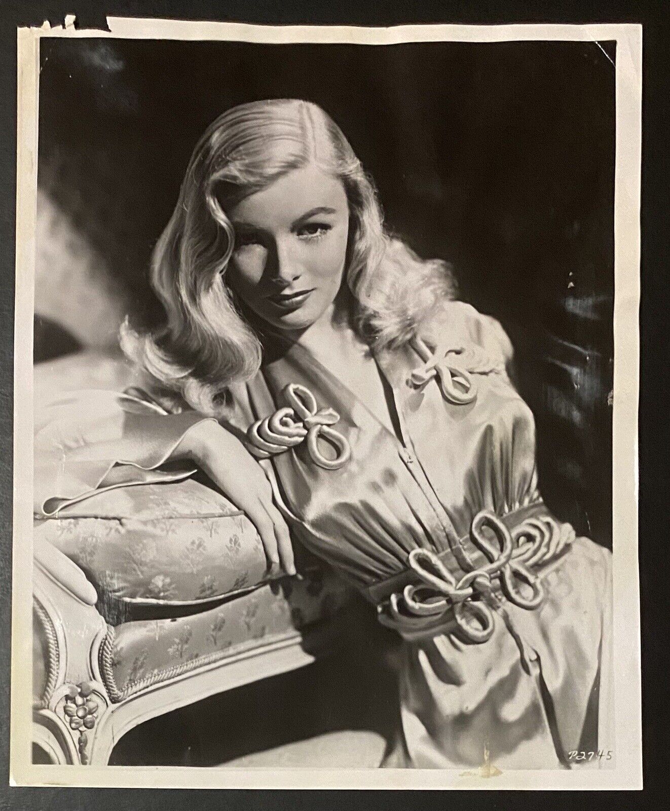 1942 Veronica Lake Original Photo Paramount Press Publicity Glamour Stamped
