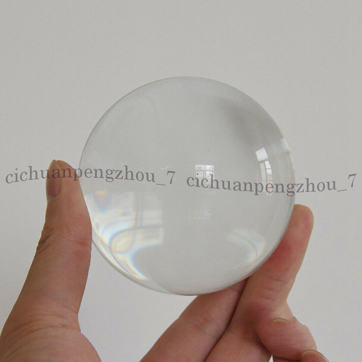 Natural 50mm Multicolor Magic Healing Crystal Ball Sphere Quartz Balls Crafts