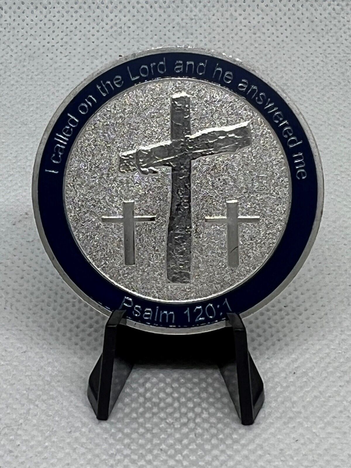 Serenity Prayer Dove Commemorative Challenge Cross Coin Philippians 4:13 Coin