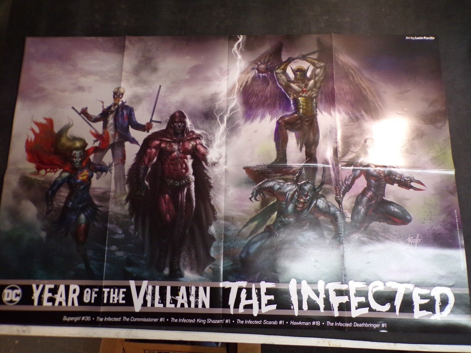 Year of the villains The Infected FOLDED PROMO POSTER 24\