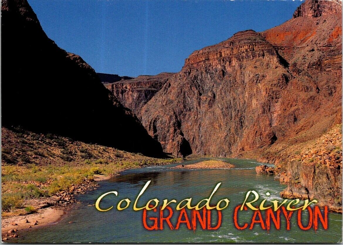 Vintage Grand Canyon Arizona Colorado River Postcard