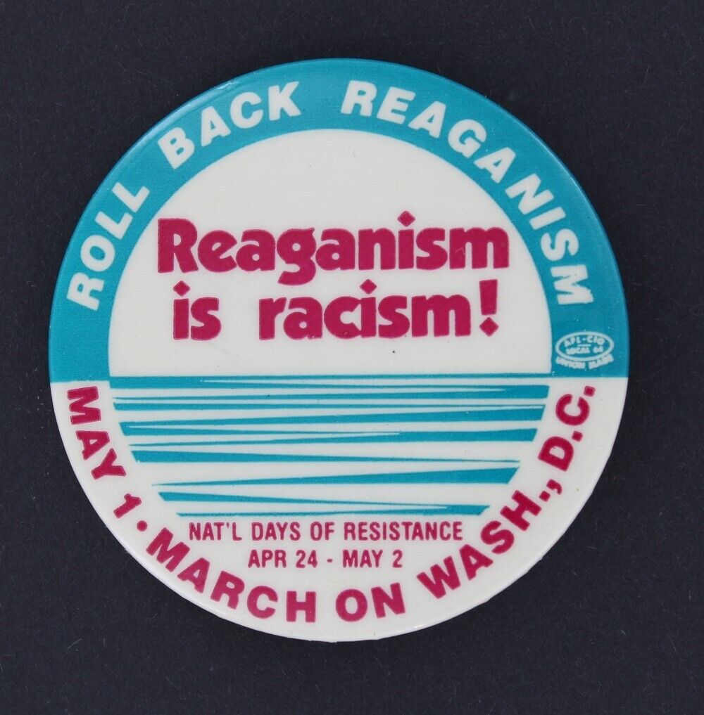 Ronald Reagan Racist 1984 Black Chicano Latino Civil Rights Reaganism Is Racism