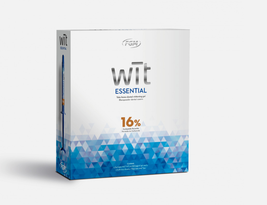 FGM Wit Essential 16% Take-Home Gel Whitening Bulk Kit: 50x3g EXP:05/2024