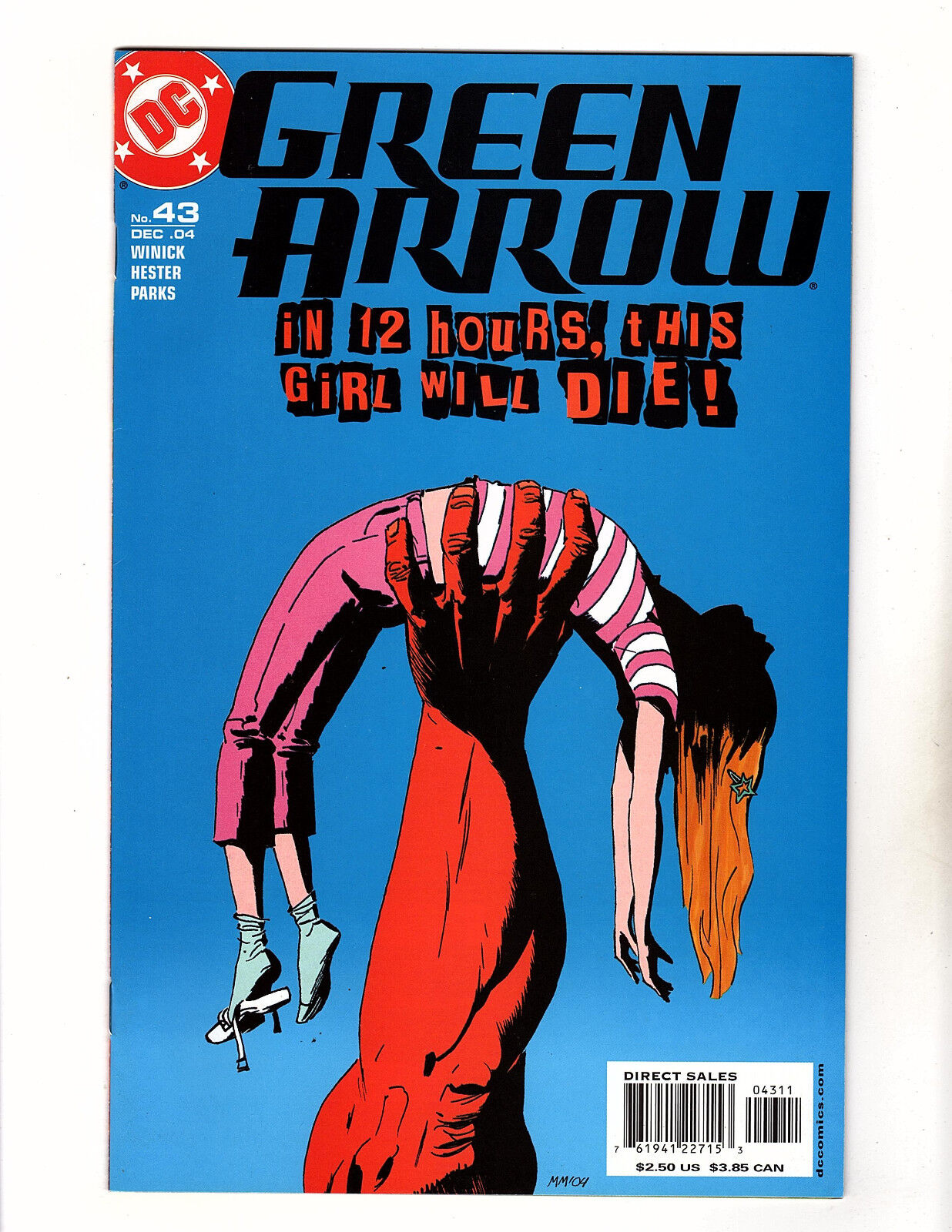 Green Arrow #43 (2004, DC) VF/NM Speedy (Mia Dearden) is HIV Positive