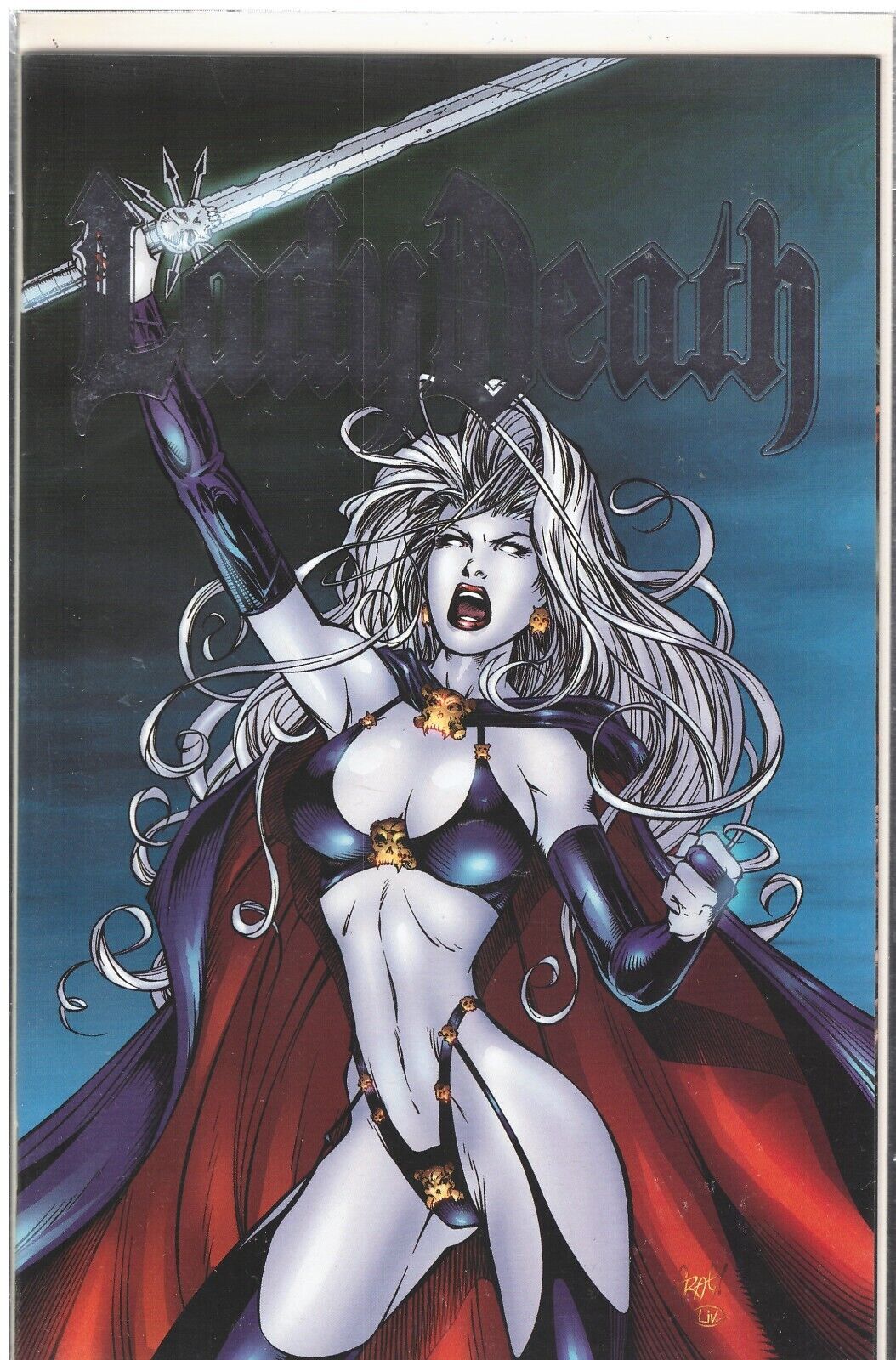 Lady Death-Dark Millennium #1 Dynamic Forces Exclusive Cover #0770/2500 9.2/NM-