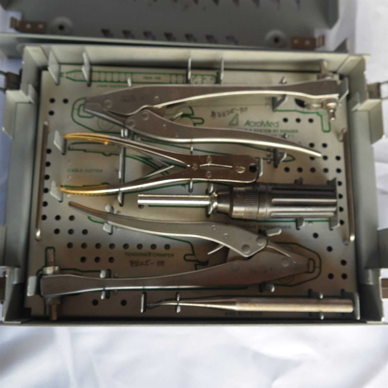 AcroMed Cable System by Songer Implant instrument case Medical tools 