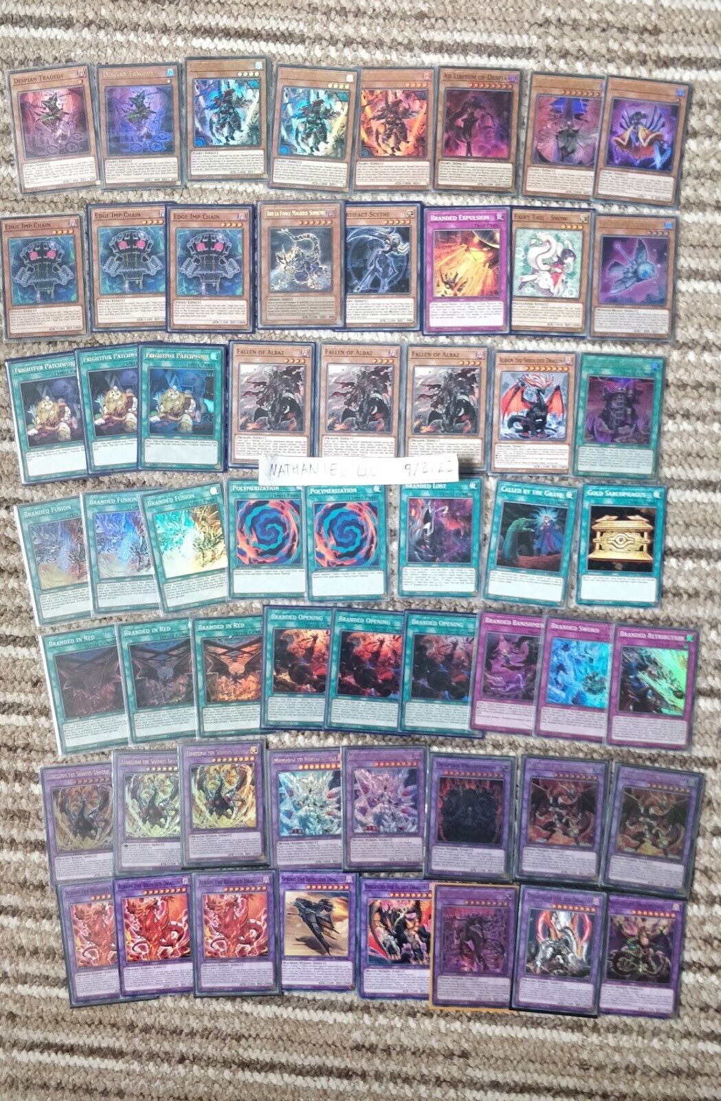 Yugioh Ido Supreme Force+Scythe Lock Branded Despia Deck Competitive +Extras