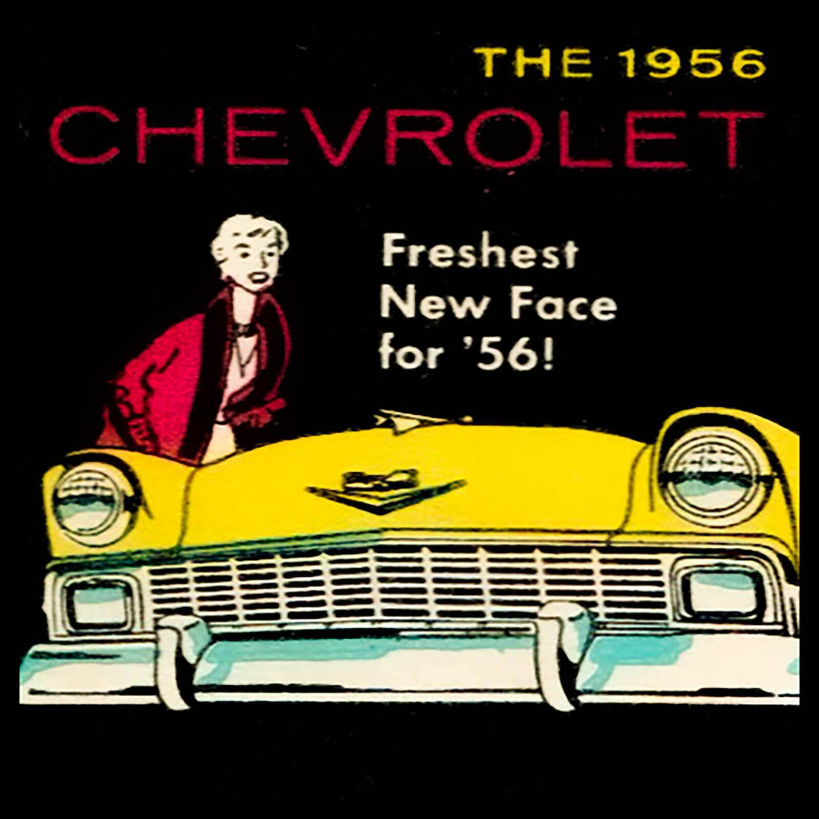 Fridge Magnet - 1956 Chevy Chevrolet Automobile