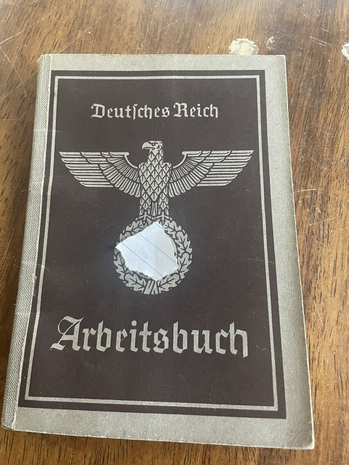 Ww2 German Arbietsbuch