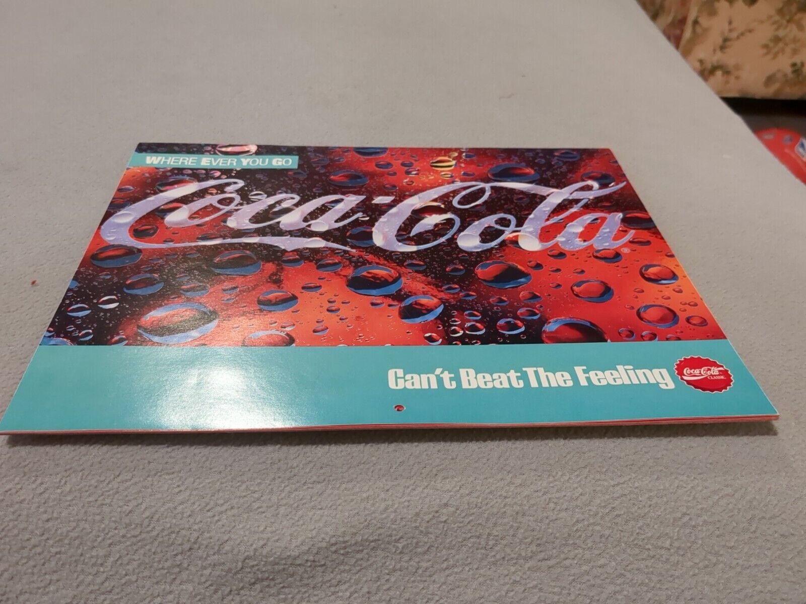 Vintage Coca-Cola Calendar 1989 17.5\