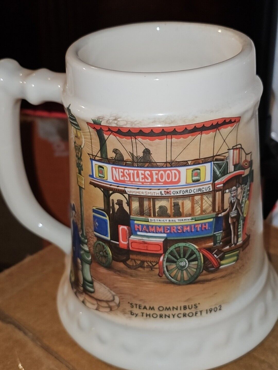 Vintage McCoy Pottery Nestles  Collectible Mug