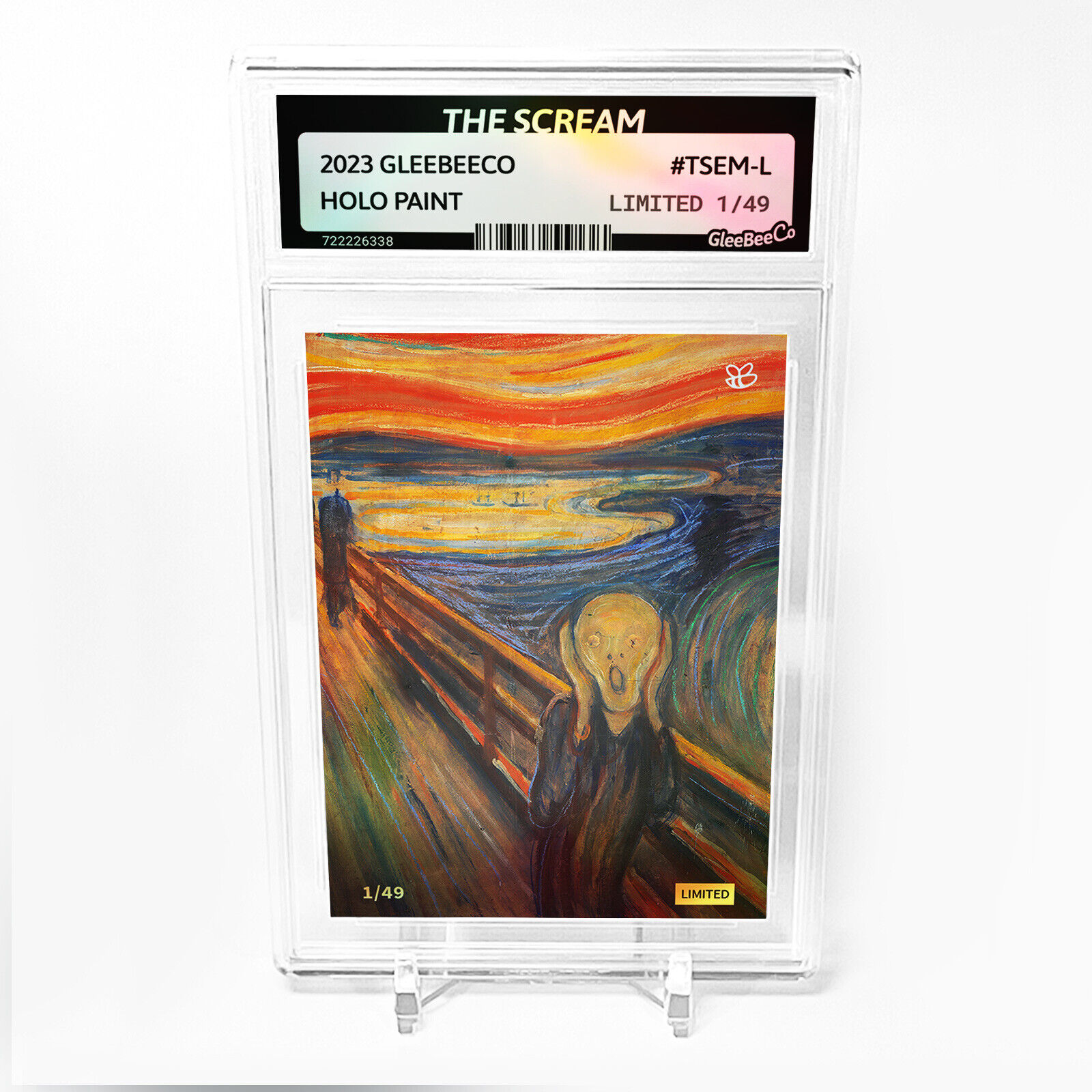 THE SCREAM Edvard Munch Card GBC #TSEM-L /49 - Wow