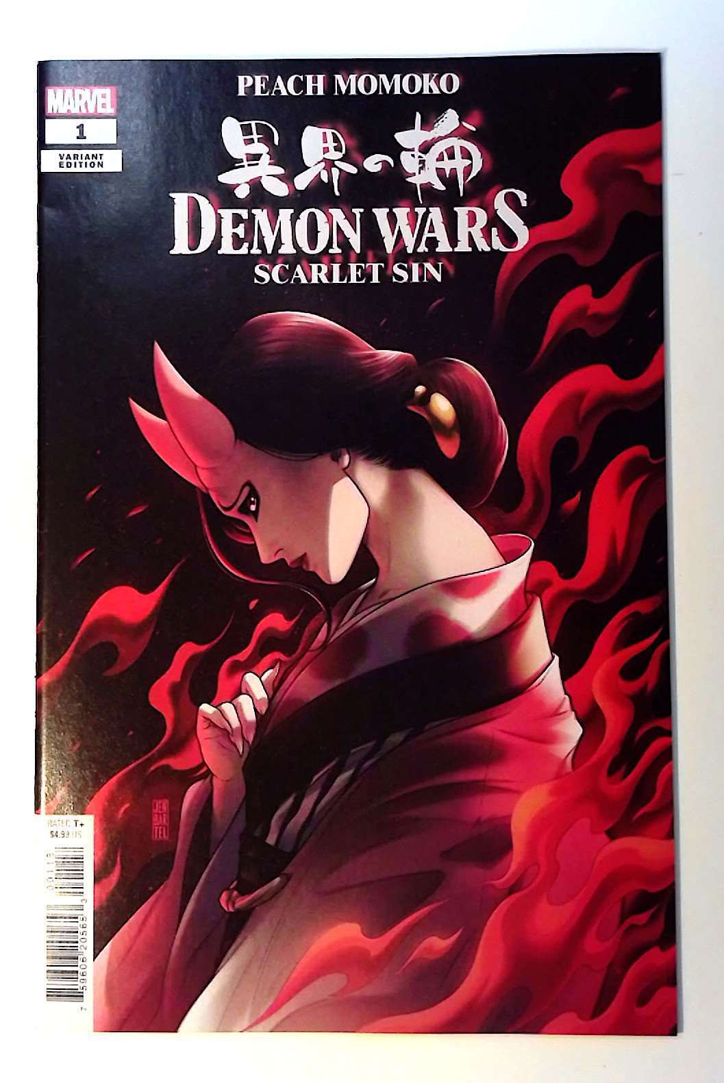 Demon Wars Scarlet Sin #1 Marvel 2023 NM- 1:25 Incentive Peach Momoko Comic