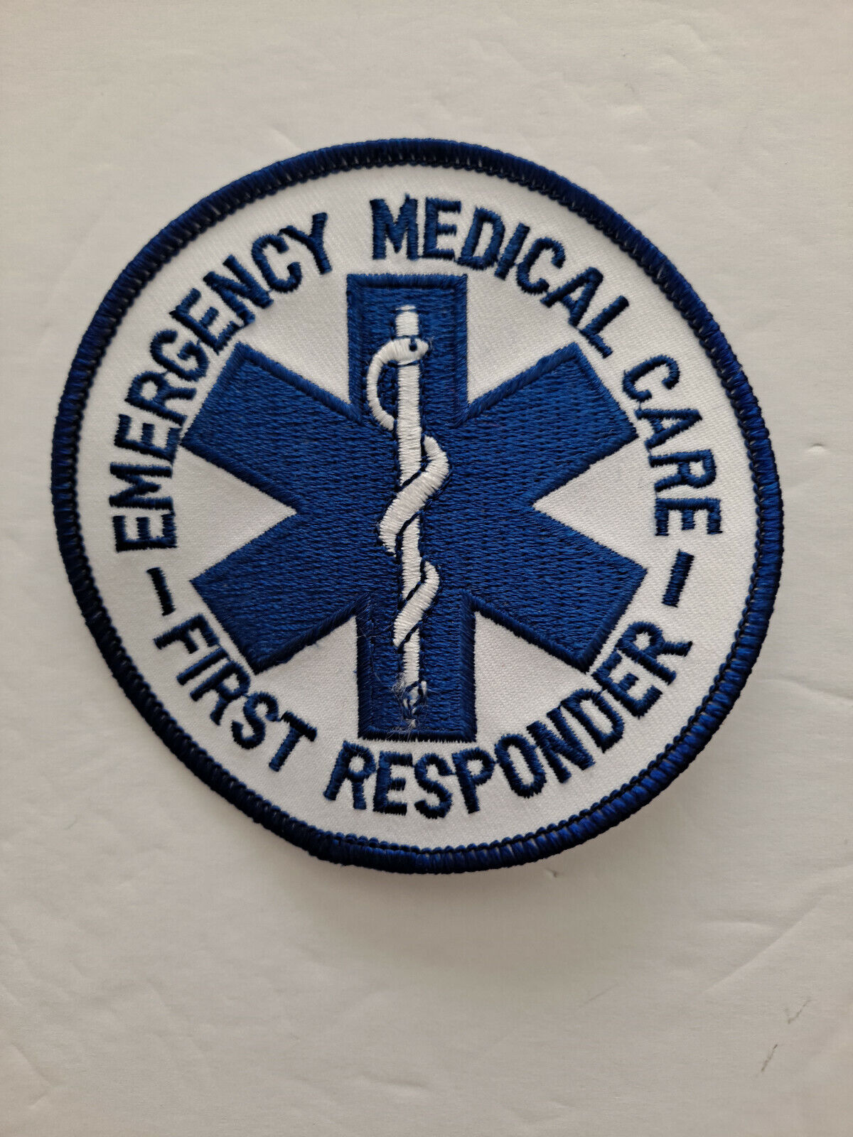 EMT Emergency Medical Technician Patch Iron On or Sew 