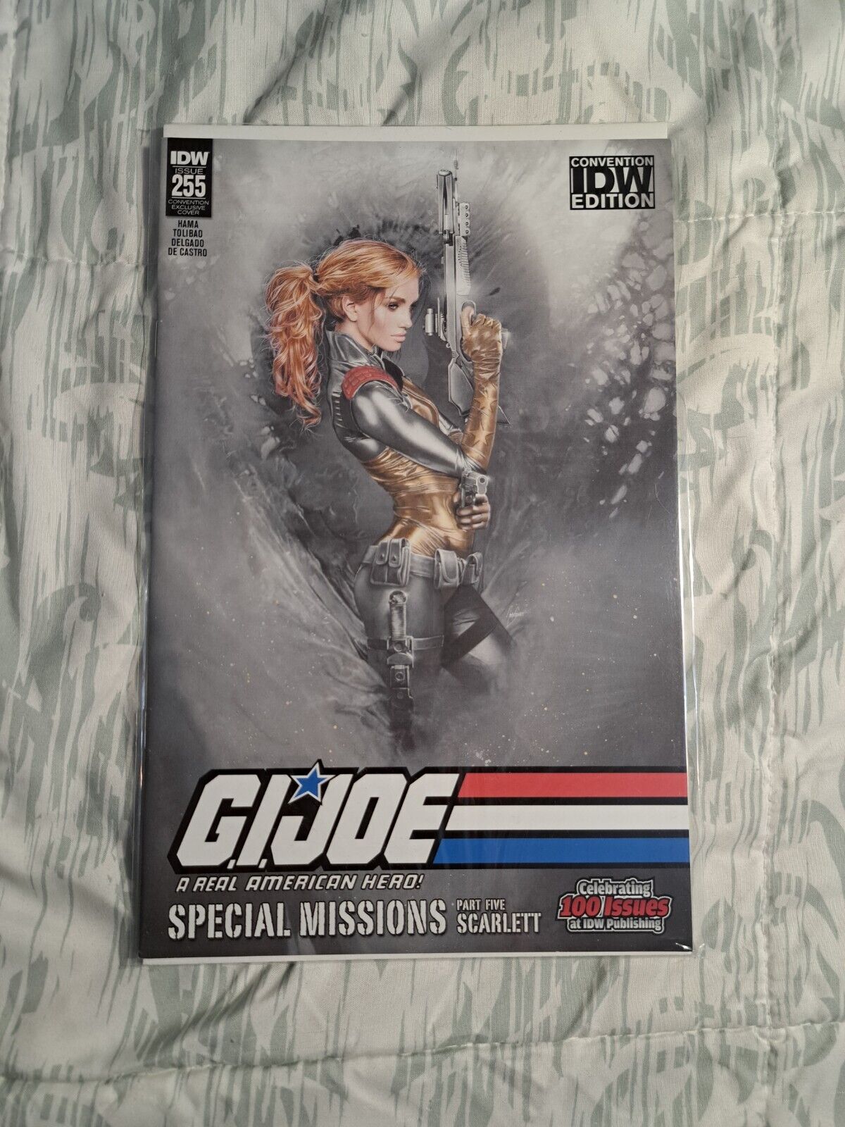 G.I. JOE #255 NATALIE SANDERS 2018 NYCC EXCLUSIVE IDW CONVENTION EDITION NM+