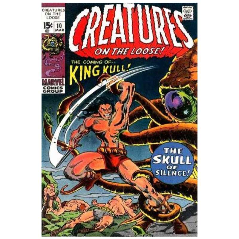 Creatures on the Loose #10 in Fine minus condition. Marvel comics [n`