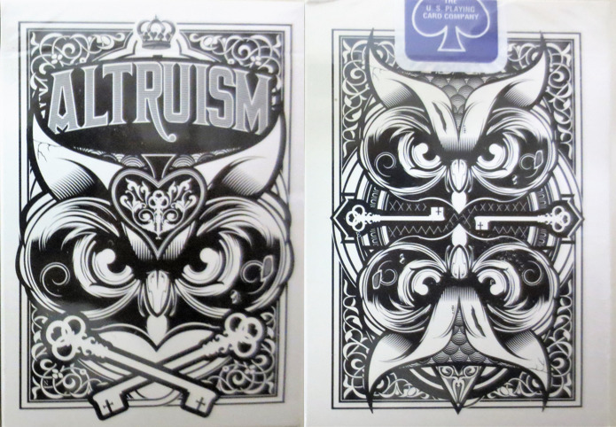 USPCC Altruism Snow Owl Playing Cards - not Bicycle - Limited Edition - SEALED