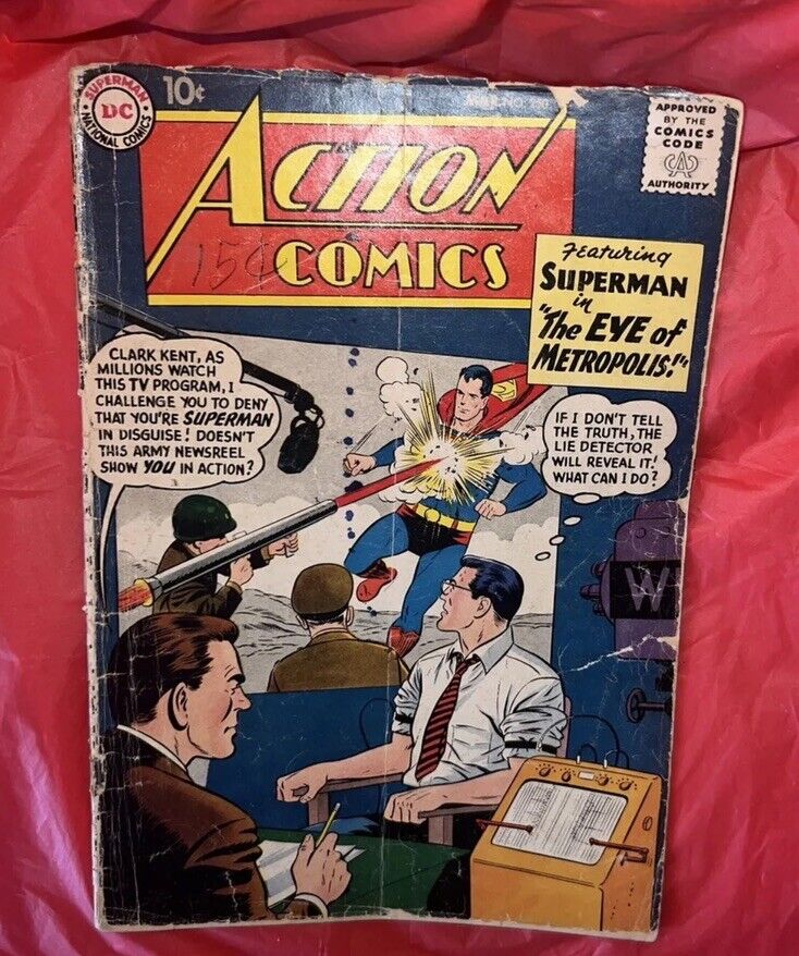 Action Comics (1938 series) #250, Poor Condition, Priced Low