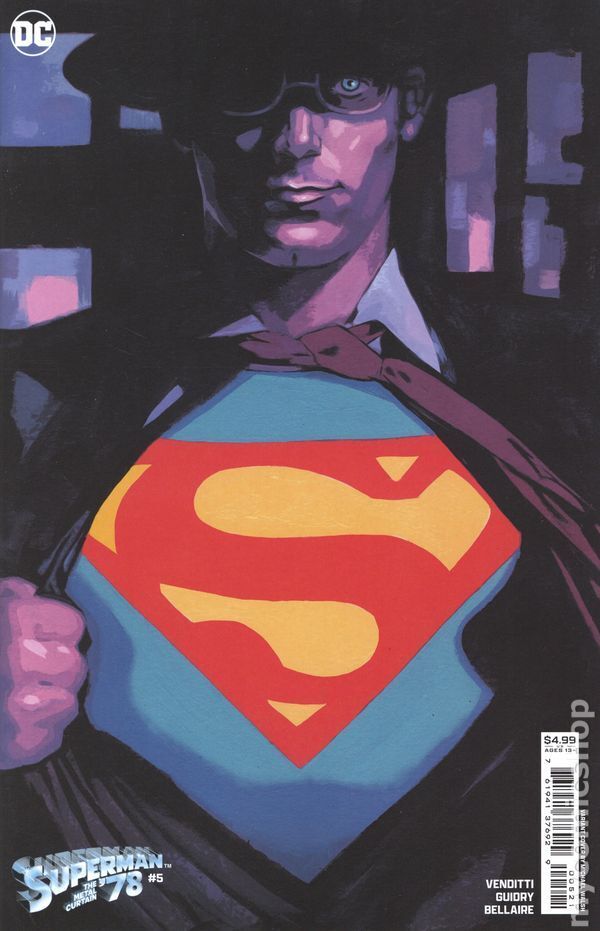 Superman '78 the Metal Curtain #5B 2024 Stock Image