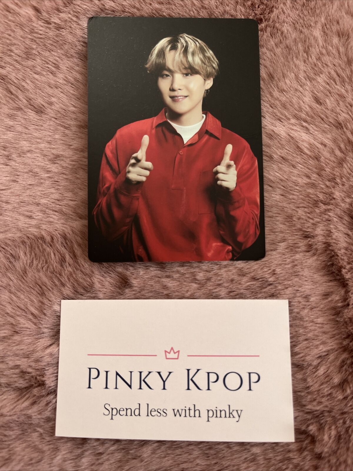 BTS Suga\' Map Of The Soul On:E\' Official Photocard + FREEBIES