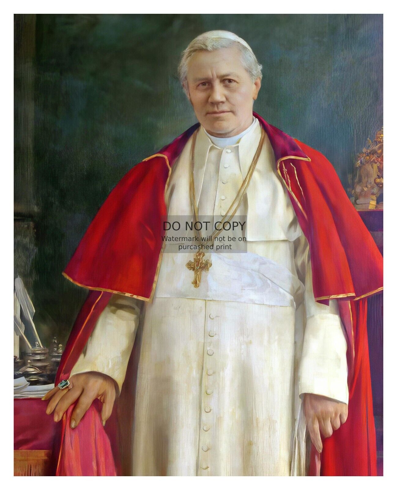 POPE ST PIUS X HEAD OF CATHOLIC CHURCH AND VATICAN STATE 8X10 PHOTO