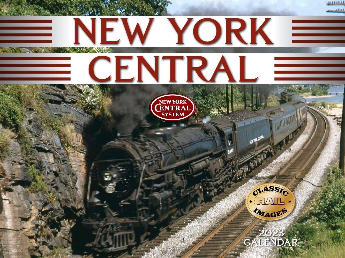 NEW YORK CENTRAL RAILROAD - 2023 WALL CALENDAR - BRAND NEW - 4301