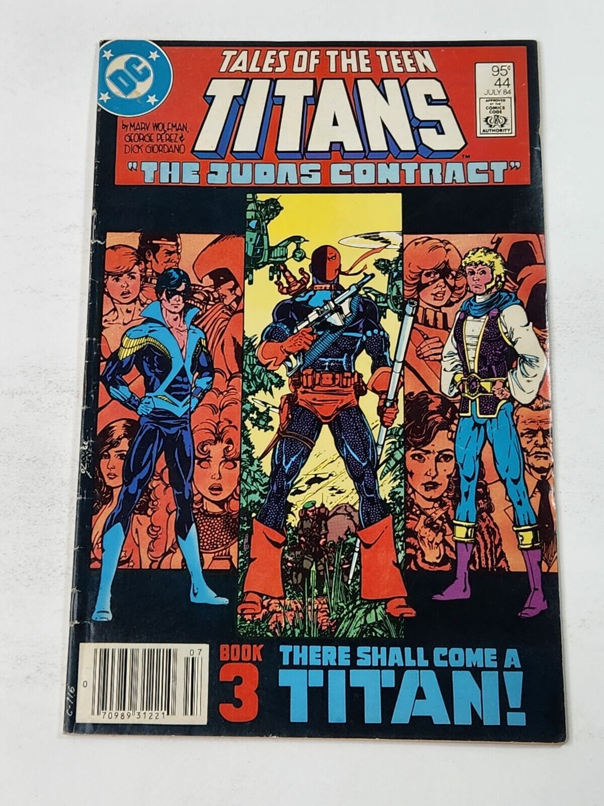 Tales of the Teen Titans 44 NEWSSTAND Dick Grayson Becomes Nightwing 1984